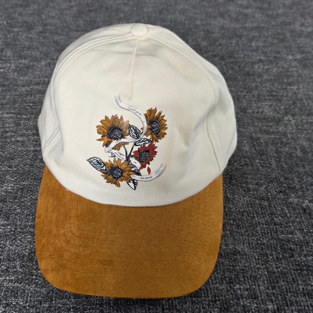 Taylor Swift Secret Gardens In My Mind Hat TTPD Sunflower Cap Official NWOT